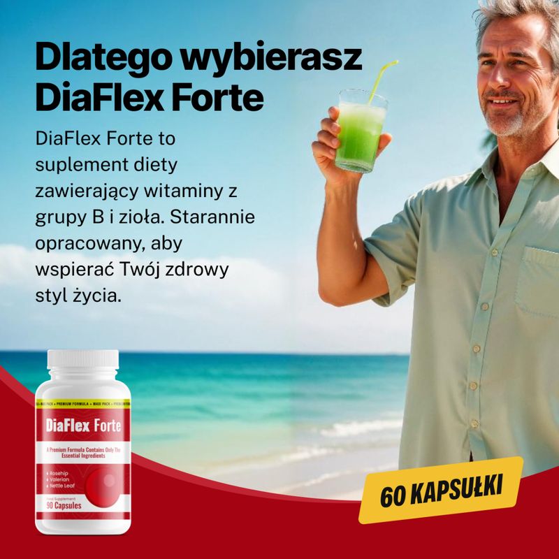 DiaFlex Forte kapsułki na cukrzycę